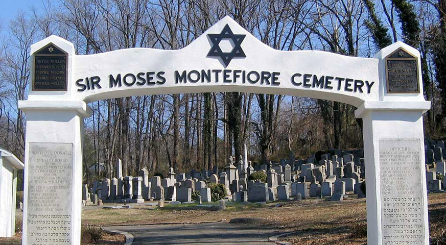 Montefiore Cemetery in Jamaica, NY